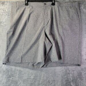 Ben Hogan Mens‎ Golf Shorts 52 Grey Performance Stretch Moisture Wicking UPF50